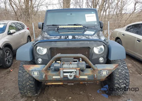 2016 Jeep Wrangler Unlimited Sport из США, поврежденный, VIN 1C4BJWDG4GL348487